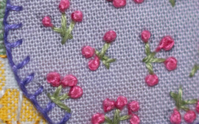 1. Festonsteek / Blanket stitch