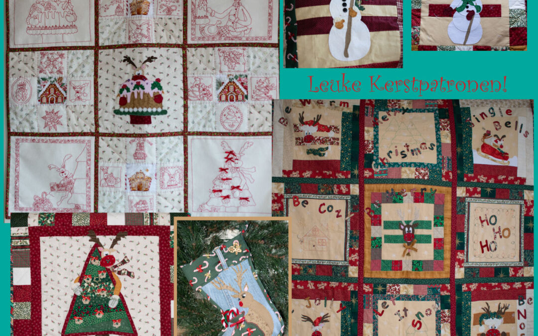 Kerstpatronen chiems quiltpatterns